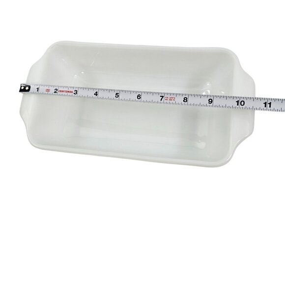 Fire King Anchor Hocking Blue Cornflower White Milk 1.5 QT Casserole Baking Dish - Picture 6 of 16